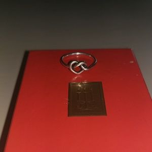 James avery heart knot ring size 6